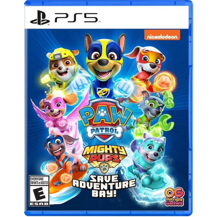 دیسک بازی PAW Patrol Mighty Pups Save Adventure Bay PS5